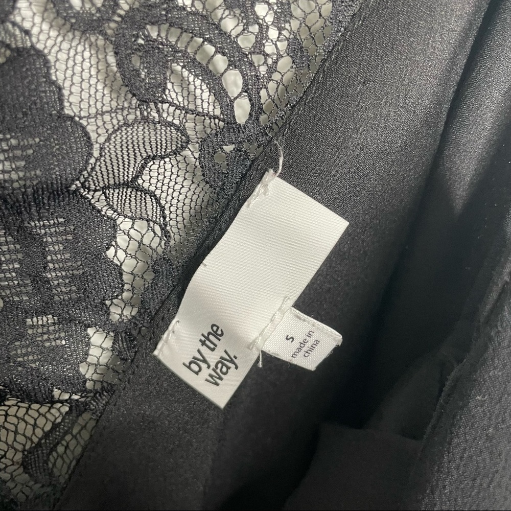 Revolve by the way. Black Lace Romper Women's S - Picture 3 of 10